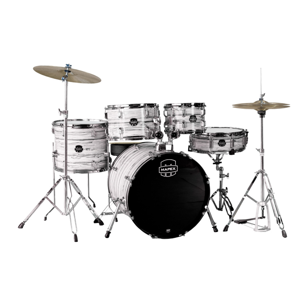 MAPEX <br>Comet Drum Set CM5294FTCFI (White Marble Wood)