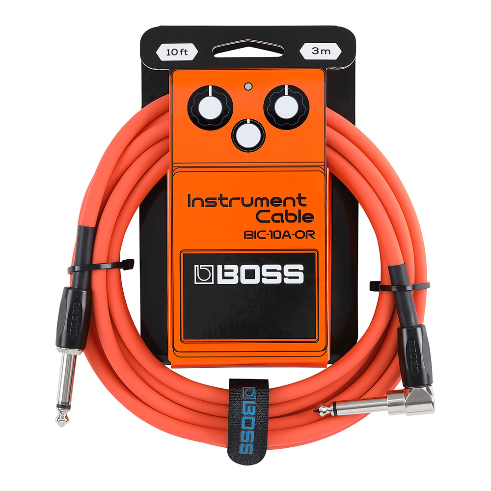 BOSS <br>BIC-10A-OR Instrument Cable (3m S-L)