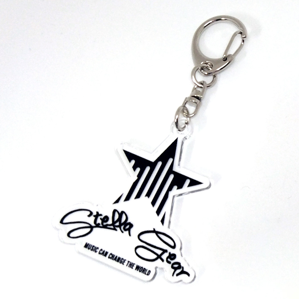 STELLA GEAR <br>SG-AK BK [STELLA GEAR LOGO Acrylic Keyholder / Black]