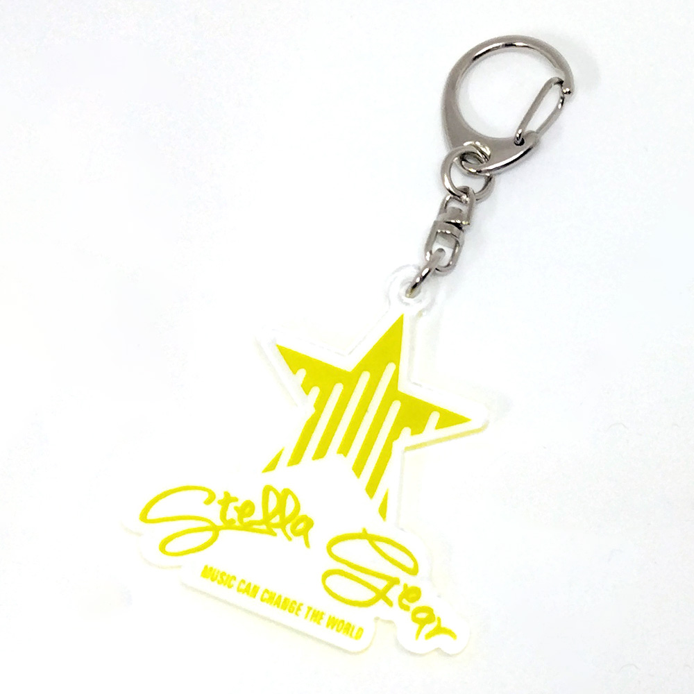 STELLA GEAR <br>SG-AK Y [STELLA GEAR LOGO Acrylic Keyholder / Yellow]