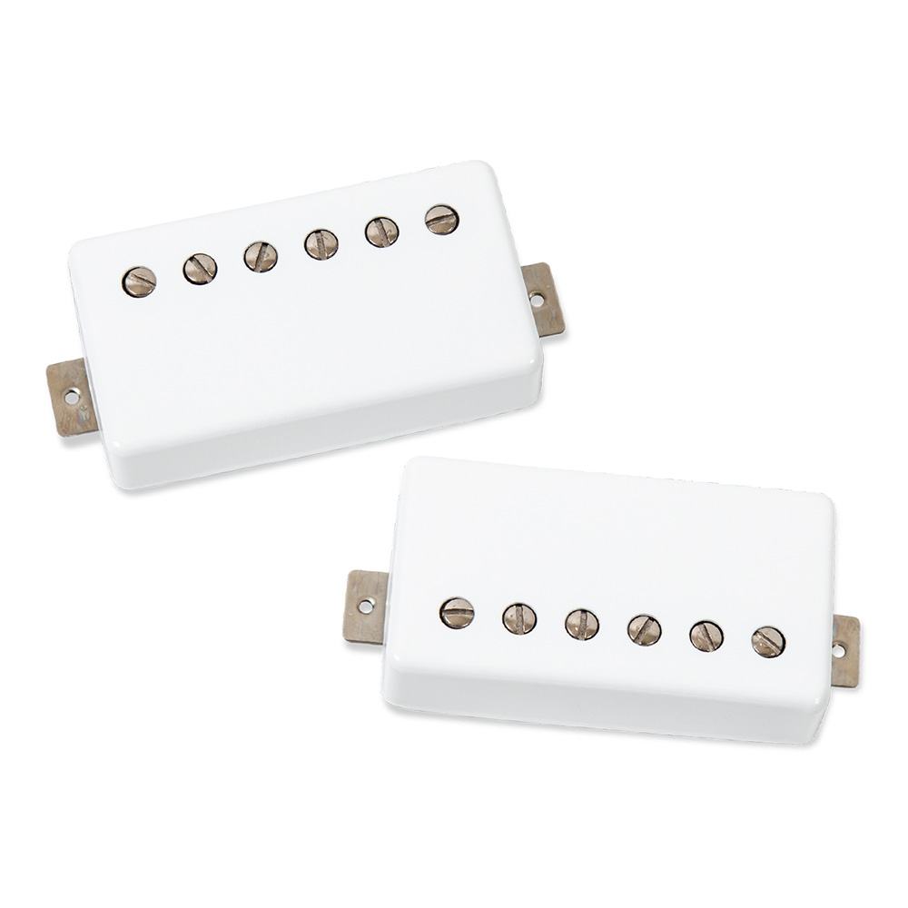 Seymour Duncan <br>Hot Rodded Humbucker Set - Frost White