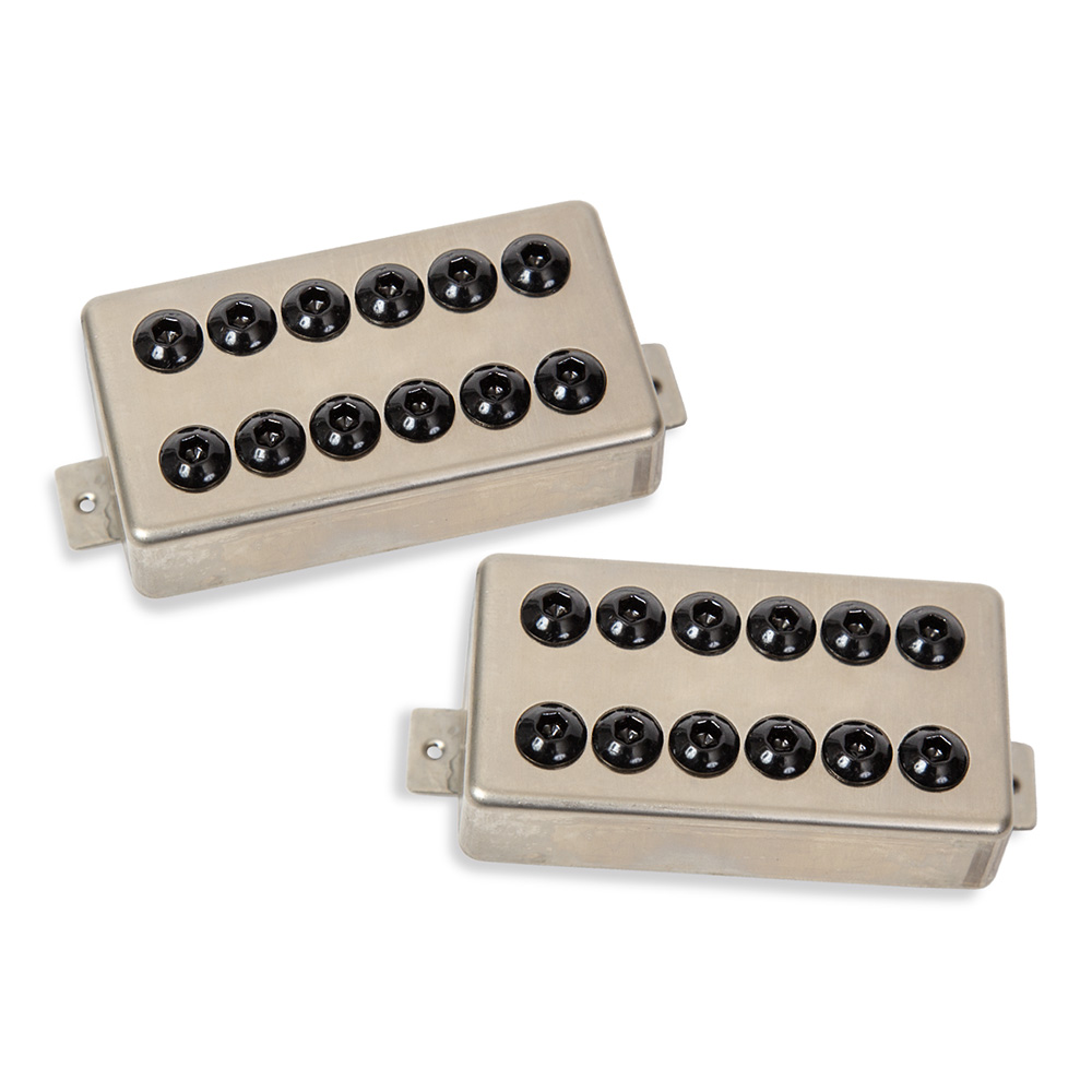 Seymour Duncan <br>Invader Set - Raw Nickel