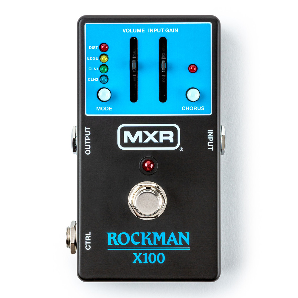 MXR <br>MX100 ROCKMAN X100 ANALOG TONE PROCESSOR