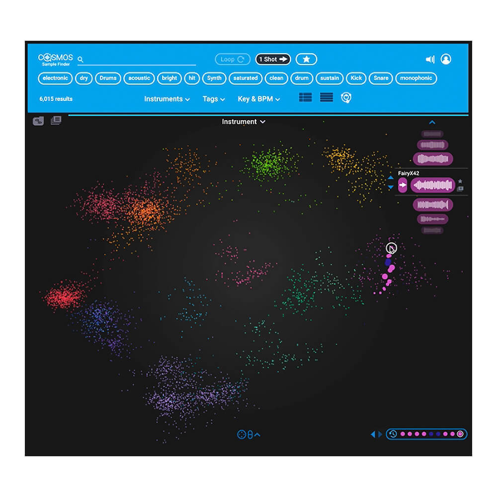 WAVES <br>COSMOS Sample Finder