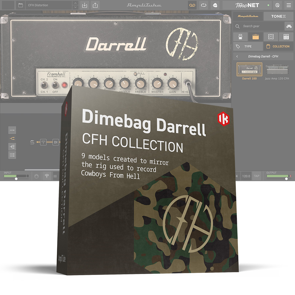 IK Multimedia <br>AmpliTube Dimebag Darrell CFH Collection